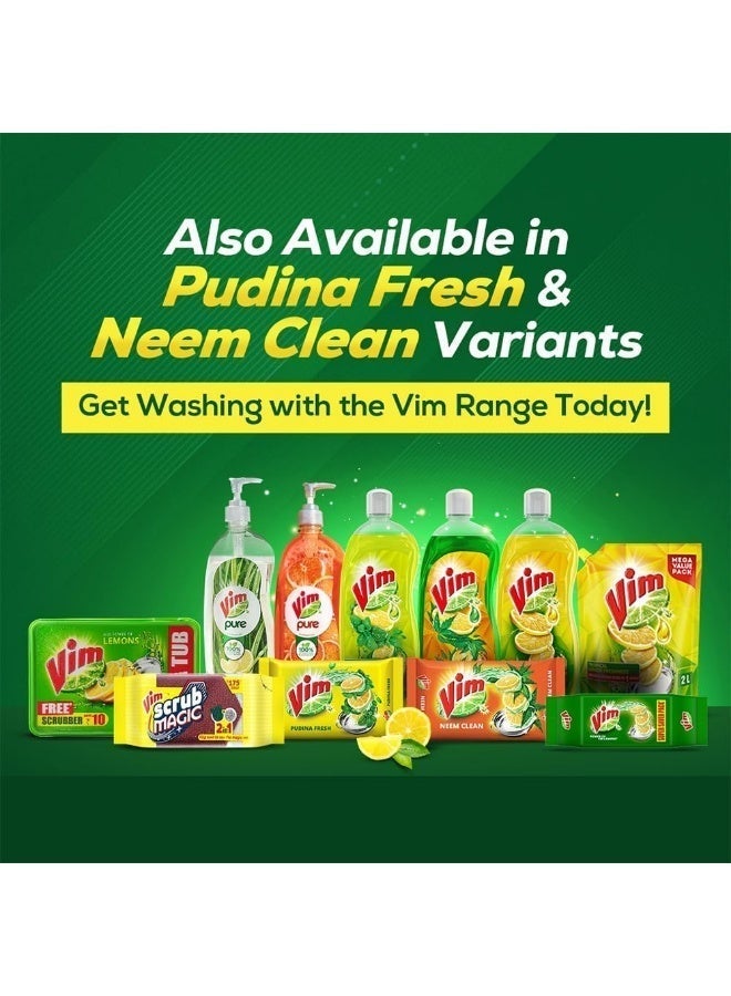 Vim Value Pack Witth Power of Lemons Tough On Stains 3 x 200 grams - Image 2