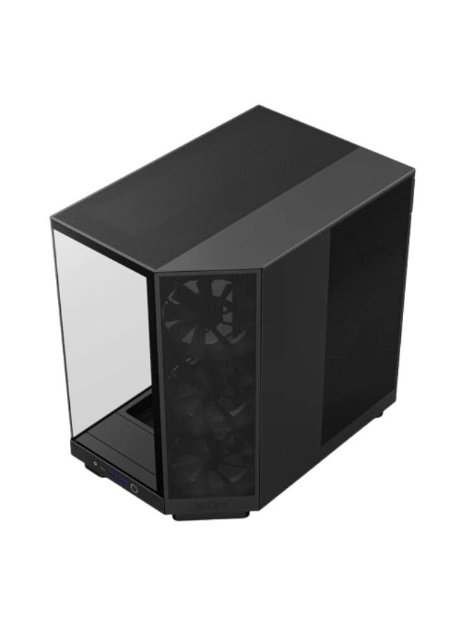 INFINIARC جهاز الكمبيوتر للألعاب INFINIARC Flow 5050 AMD – Ryzen 5 7600، RTX 5050 8GB GPU، 16GB DDR5 RAM، 1TB SSD، لوحة أم B650، صندوق NZXT H6 Flow، مبرد رقمي، 650W PSU، أسود - Image 3