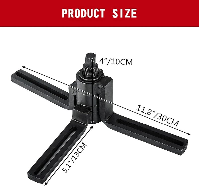 RYANSTAR RACING Motorcycle Crankcase Splitter Flywheel Puller Tool for 2 or 4 Stroke Engines - Image 2