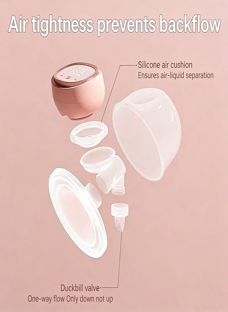 مضخة ثدي كهربائية محمولة مريحة للاستخدام بدون استخدام اليدين مع شاشة LED 3 أوضاع 9 مستويات - Image 5