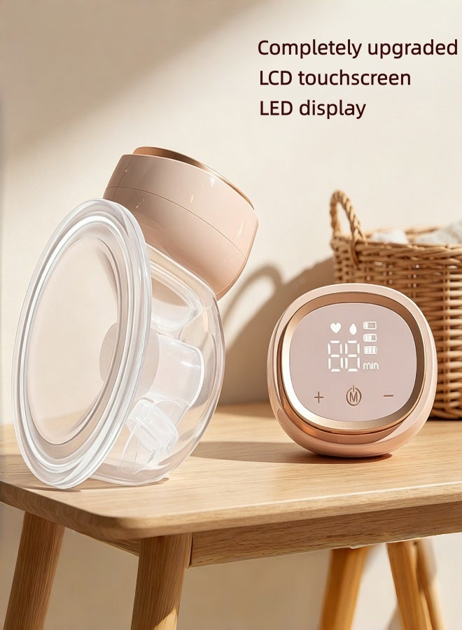 Electric Breast Pump With 3 Modes 9 Levels | Hands-Free, Rechargeable, Wearable, Portable - Massage And Breastfeeding Pumping Mode, Smart LED Display - Image 1