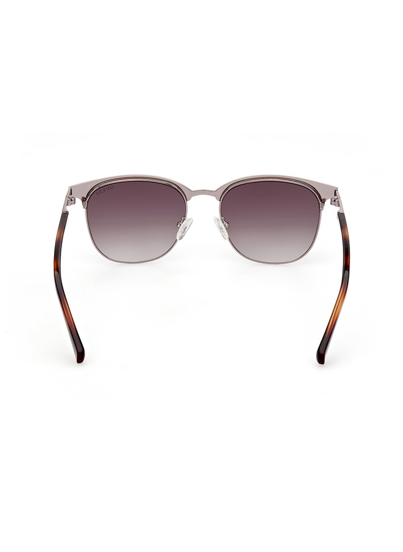GUESS - Men's UV Protection Browline Shape Sunglasses - GU0005208P54 - Lens Size: 54 Mm - Image 1