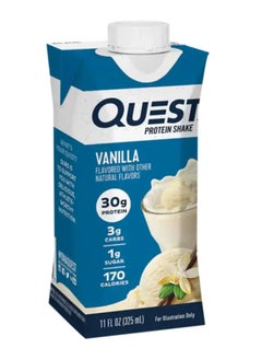 QUEST NUTRITION Nutrition Protein Shake Vanilla 325ml  - Image 1