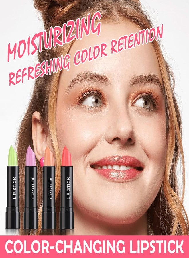 PPPanYiDi 8PCS Color Changing Lip Gloss Set,Waterproof Tinted Lip Stain,Magic Color Changing Lipstick for Women and Men,Moisturizer Lipgloss Makeup Set,Long Lasting Moisturizing Lip Tint Balm Set - Image 2