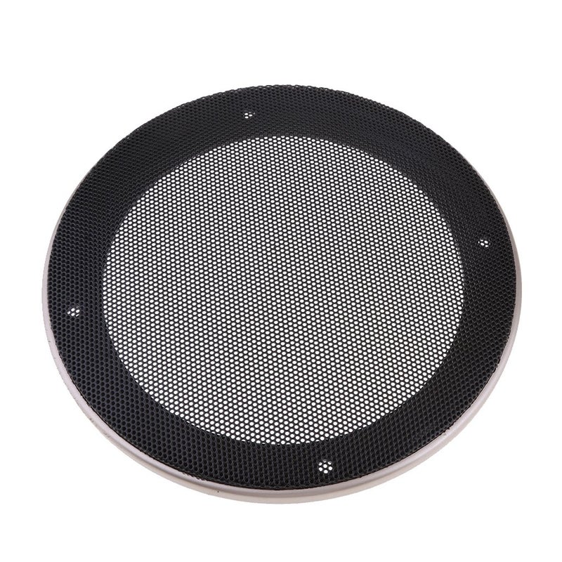 IVELECT 5 Inch Speaker Grills Cover Case with 4 pcs Screws for Speaker Mounting Home Audio DIY -158mm Outer Diameter Champagne - Image 5