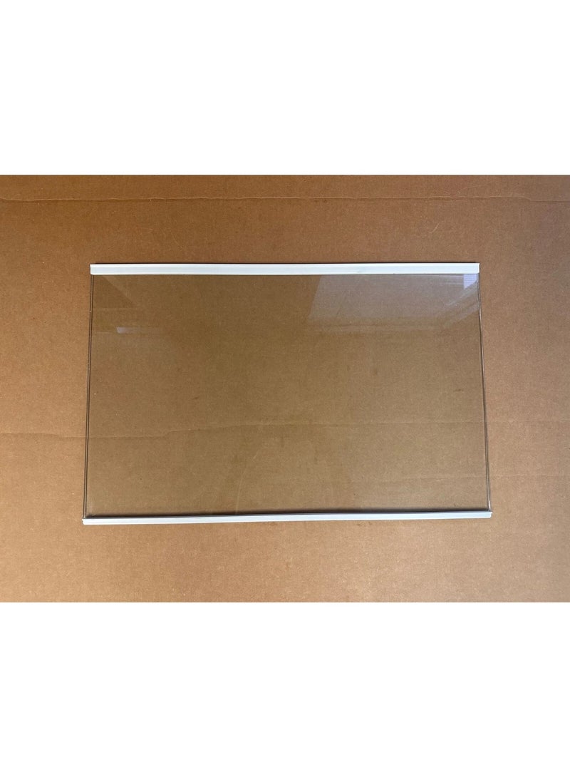 Premium Tempered Glass Replacement Shelf for Midea Refrigerators – High-Durability Upper Fridge Rack with Reinforced Spill-Guard Frame – Original Factory Fit - Image 3