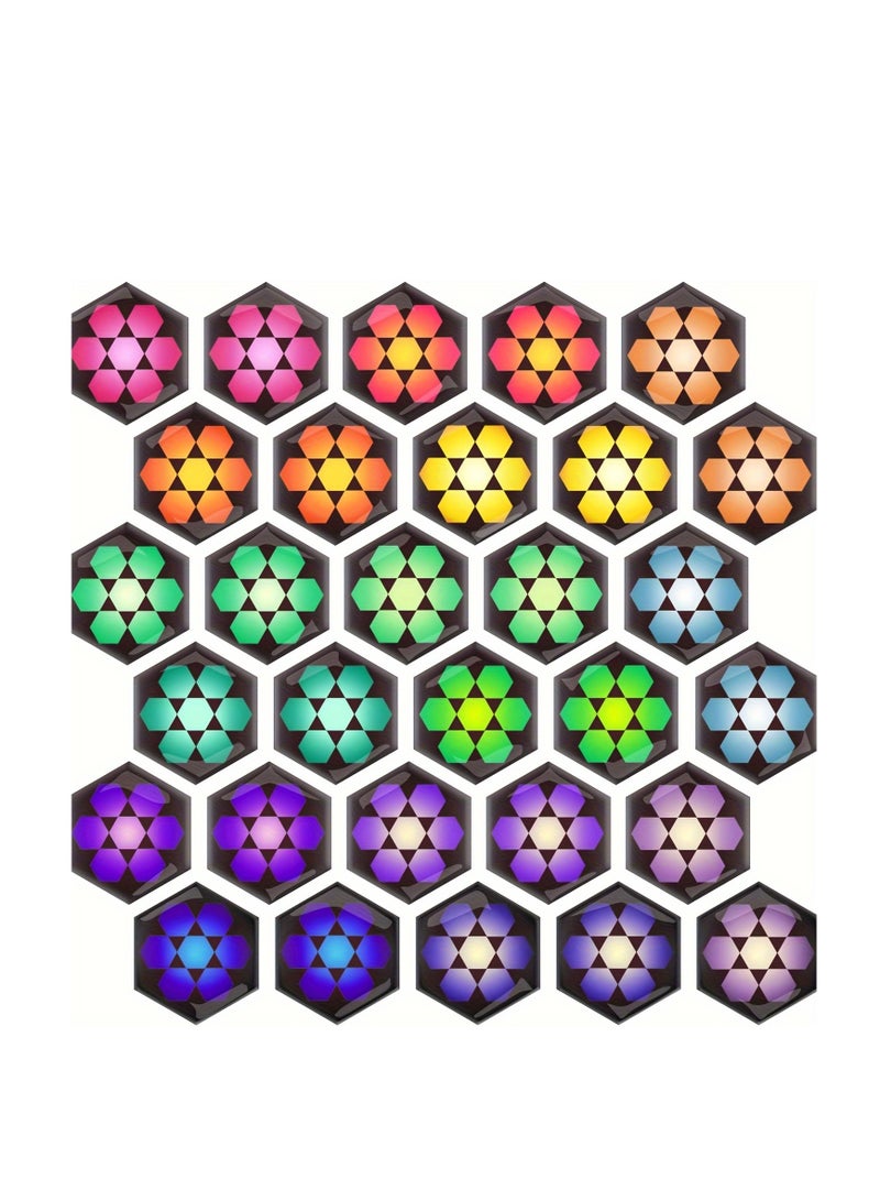 None/Brand 30Pack Decorative Magnets Art Fridge Magnets Cute Refrigerator Magnets Glass Magnets for Locker Whiteboard School Office and Kitchen - Image 1