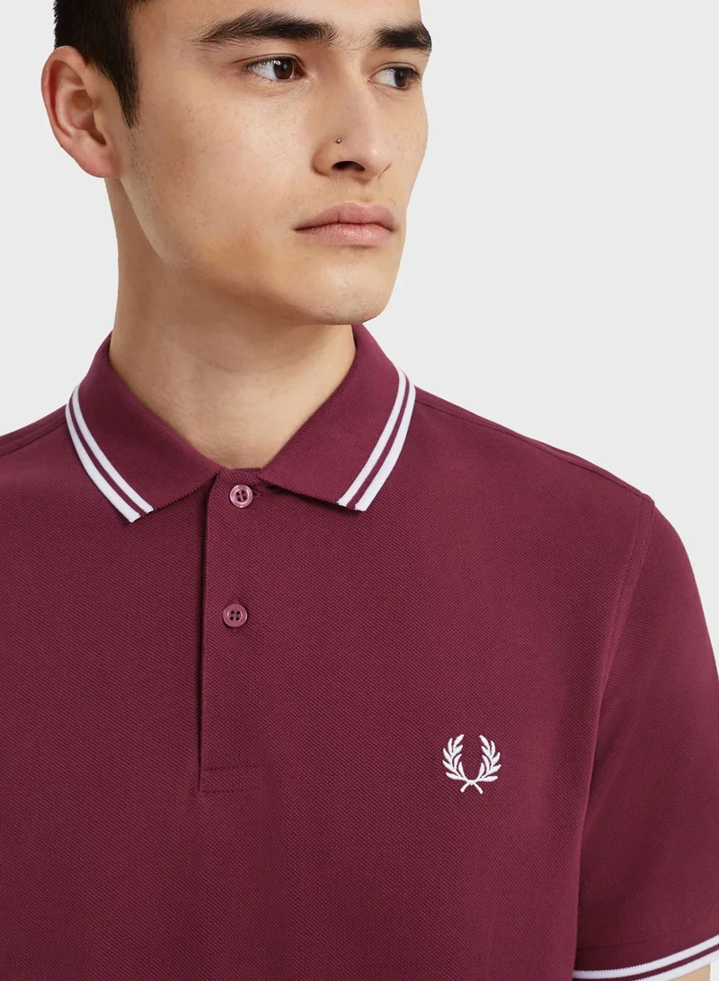 FRED PERRY Twin Tipped Polo