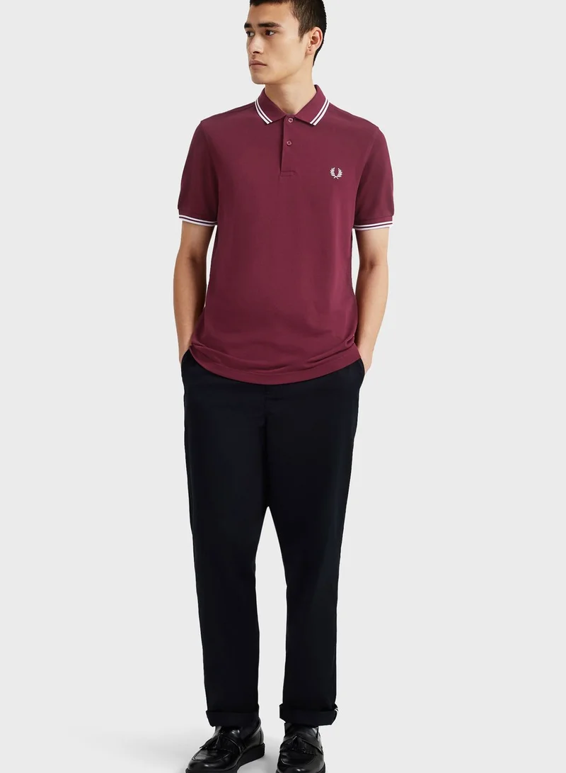 FRED PERRY Twin Tipped Polo