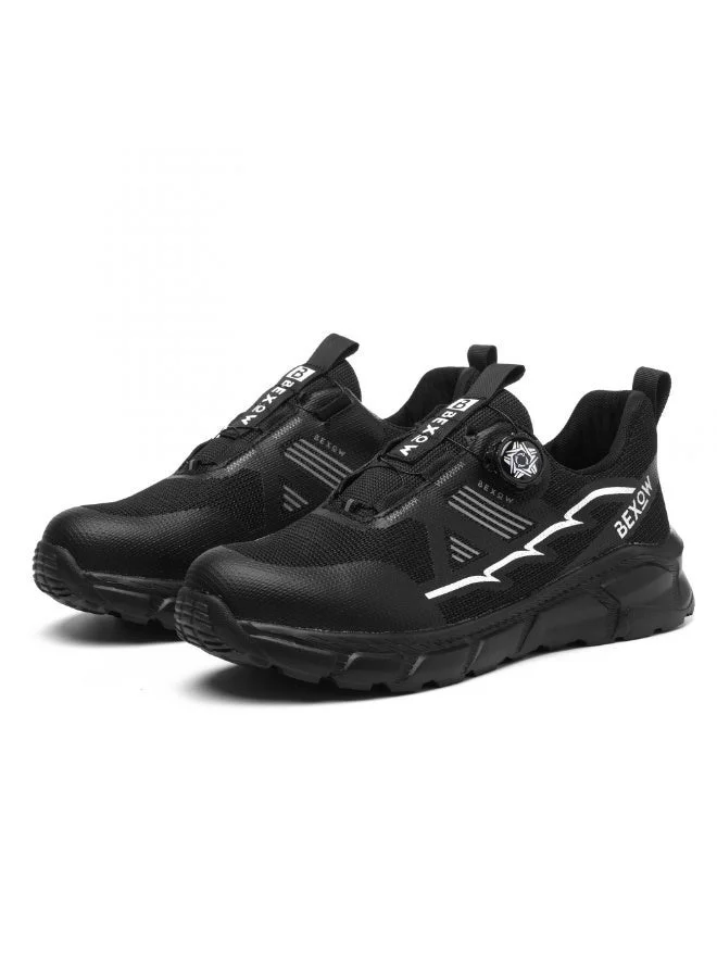 Bexow BEXOW Premium Safety Shoes Steel Toe Lightweight Slip Resistant Breathable Work Sneakers with Kevlar Midsole Anti-Smashing Puncture Proof Comfortable Industrial Footwear for Men and Women