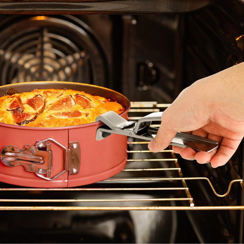 Stainless Steel Anti Scald Bowl Clip Hot Plate Holder Kitchen Dish Lifter - Image 4