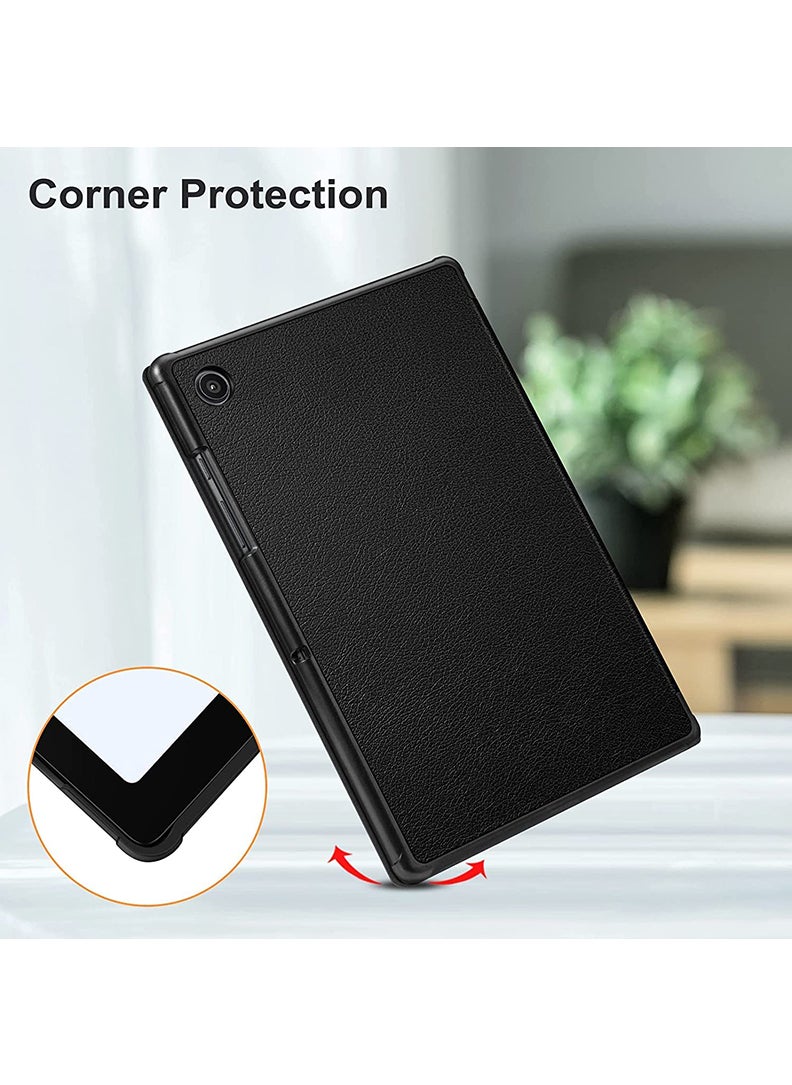 Theodor Protective Flip Case For Samsung Galaxy Tab A8 10.5 (2021) With Trifold Stand Auto Wake Sleep Shockproof Cover Anti social social club copy  - Image 4