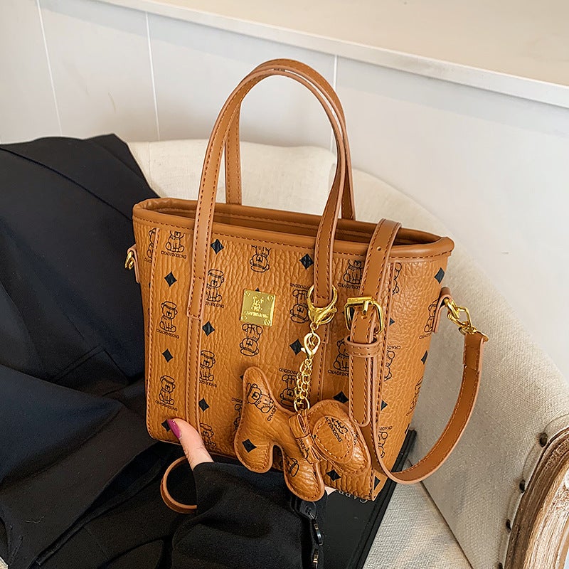 Super Popular Niche Bags For Women Fashion Versatile Crossbody Bag Trendy Handbag Bucket Bag Color-Blocking - Image 2