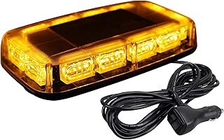 ASPL ASPL [Upgraded 5]  48LED Roof Top Strobe Lights, High Visibility Emergency Safety Warning LED Mini Strobe Light bar  - Image 1