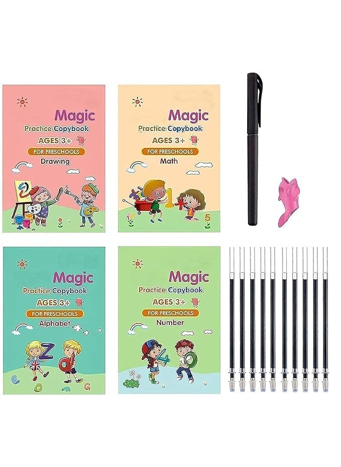 Generic MFH Colorful Unicorn Stationery A5 Clipboard Set with 50 Pages Writing Notepad and Pen for Kids and Children and Sank Book Combo  - Image 2