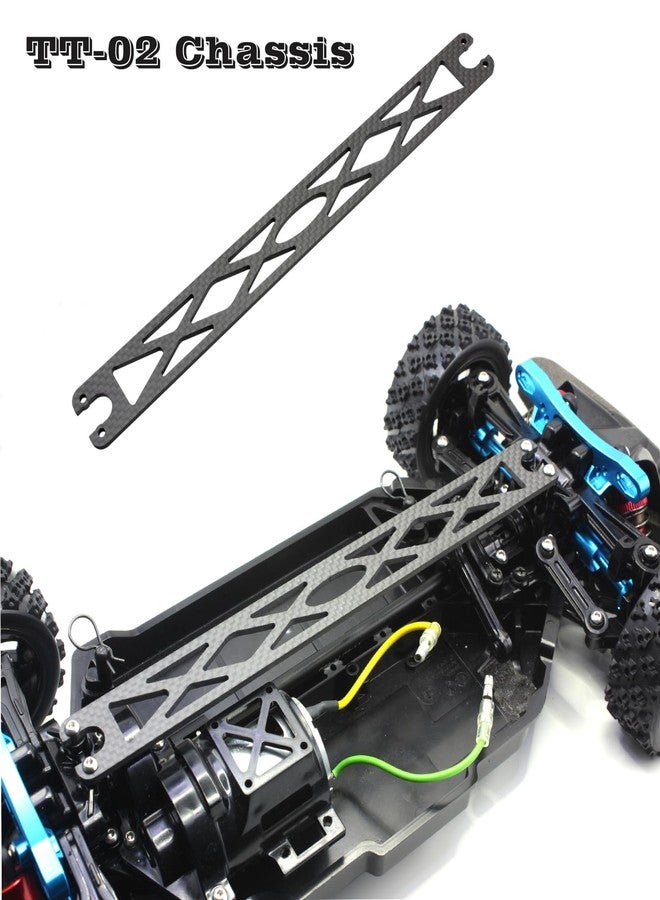 غطاء علوي من ألياف الكربون HOBOHY TT-02 لسيارة تامييا RC TT02B TT02، قطع غيار لتحديث الهيكل - Image 4