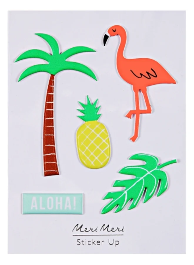 Meri Meri Tropical Puffy Stickers