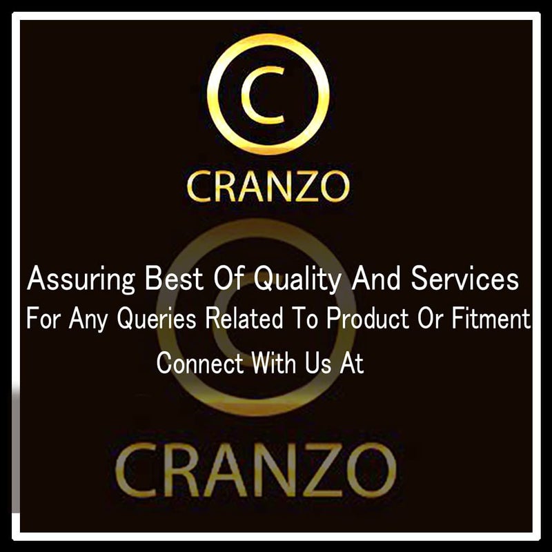 Cranzo Bike Number Plate Cover Front and Back for Suzuki Intruder 150 - Image 2