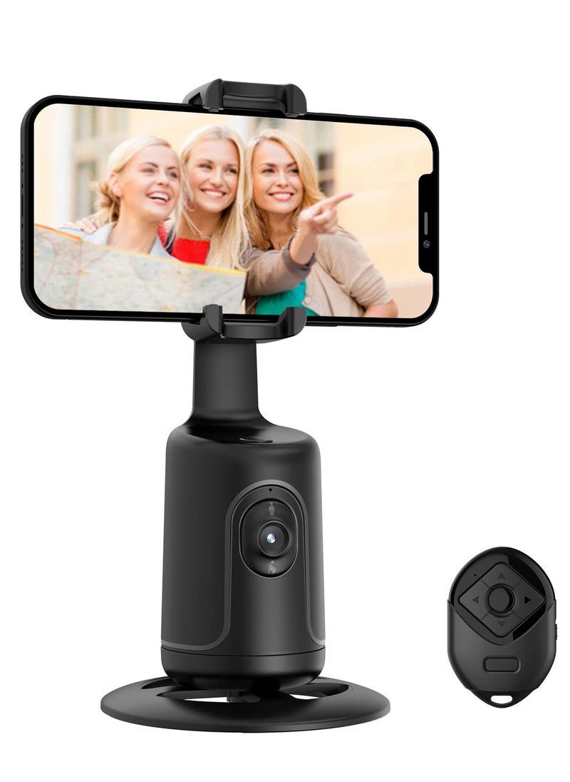فيبارتي ذكي 360 درجة تتبع الوجه التلقائي Gimbal Desktop Selfie Stabilizer Robot Cameraman مع عدسة قابلة للتعديل قاعدة ثابتة حامل هاتف للهواتف الذكية Vlog Live Streaming Video Chat  - Image 1