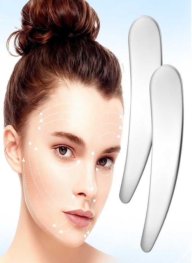 Thrymme 4PCS Skincare Spatula, Mini Face Cream Spatula for Cosmetics, Reusable Skincare Scoop for Mixing Sampling Cream Eye Face - Image 4