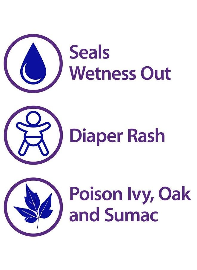 Globe - 16 Oz Globe Zinc Oxide 20% Skin Protectant Barrier Ointment Treatment For Diaper Rash Relief From Poison Ivy Sumac & Oak Protects From Wetness Protects Chafed Skin - Image 1