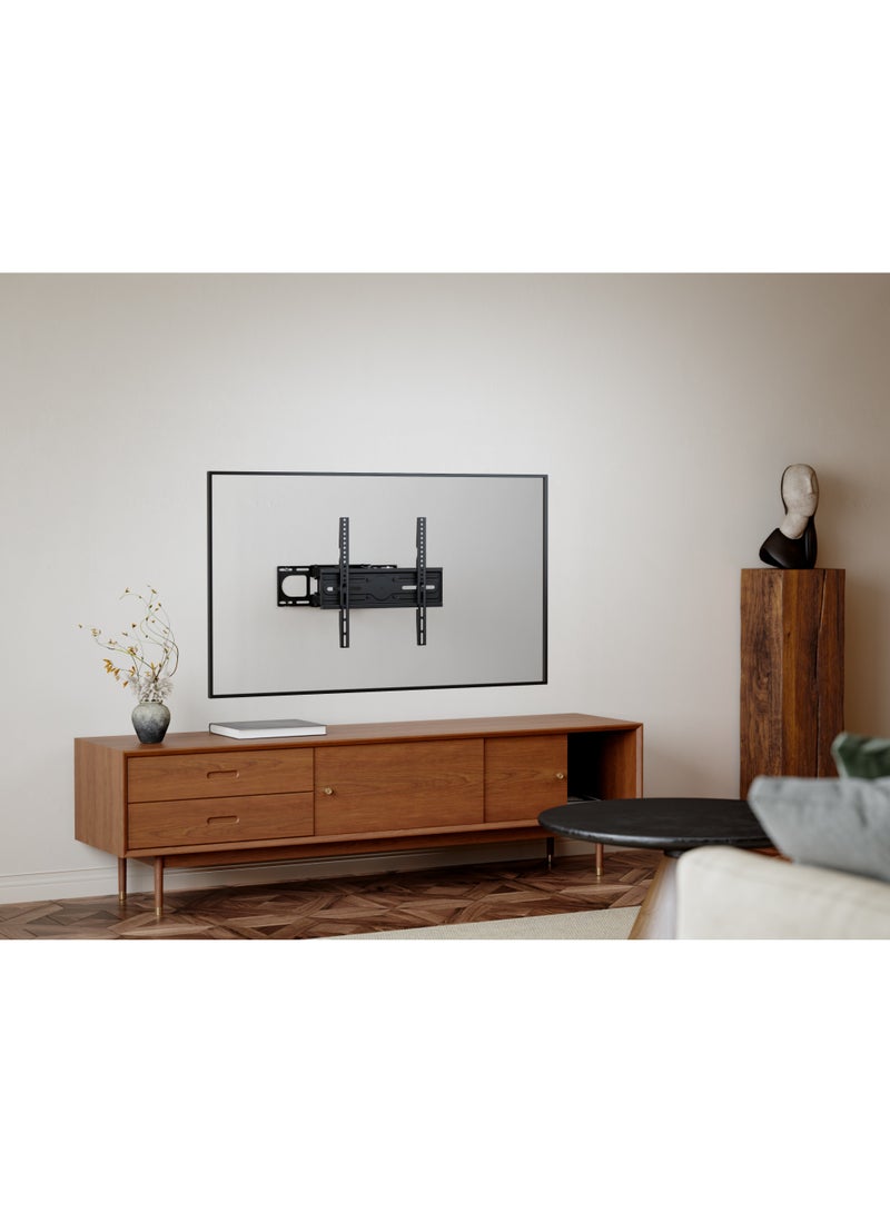 سكيل تك حامل حائطي دوار SH 380P عالي التحمل لشاشات LED LCD مقاس 65-120 بوصة، VESA 1000x600، ذراع قابل للتعديل 155-620 مم، سعة تحميل 150 كجم - أسود - Image 5