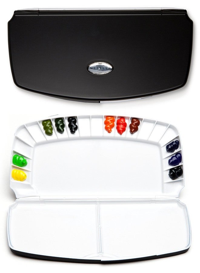 Mijello Mission Mijello Fusion Folding 20 space Removable Palette Water color Palette - Image 1
