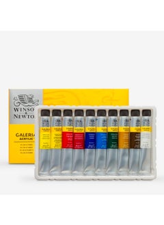 WINSOR & NEWTON Winsor & Newton Galeria Acrylic 10 x 20ml Tube Paint Set  - Image 1