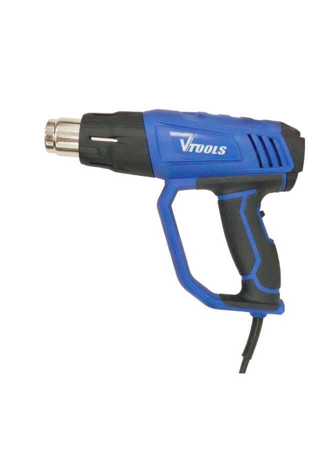 VTOOLS 2000W Hot Air Gun with 6 Pcs Accessories - Image 2