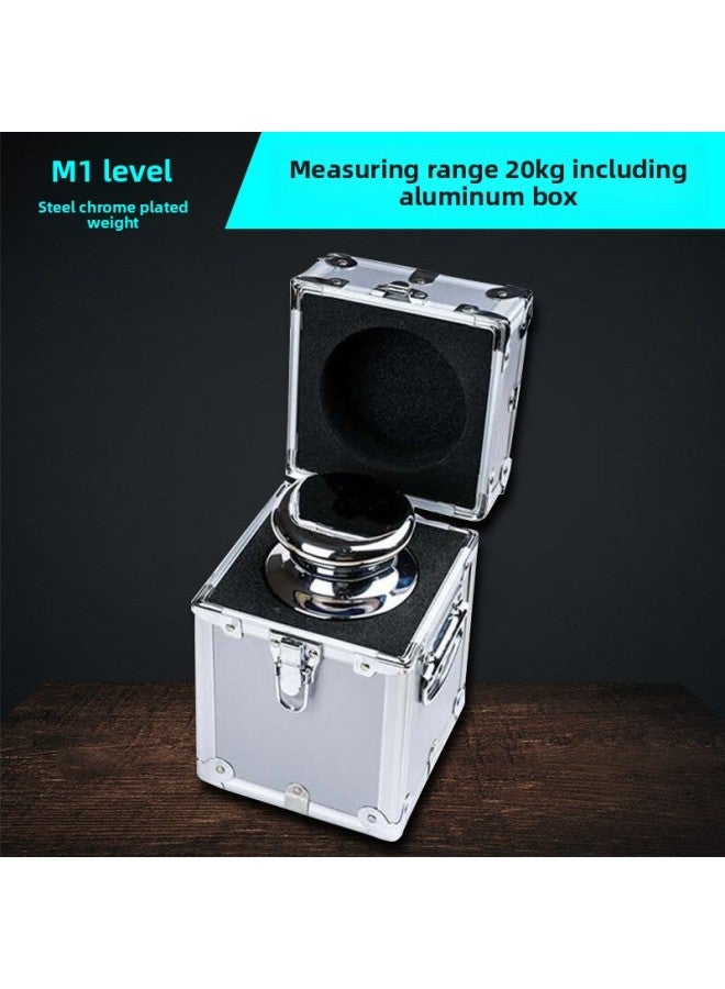 مجموعة أوزان من 1 كجم، وزن صغير قياسي، بدلة أوزان 1 كجم، 2 كجم، 5 كجم، 200 جم، وزن موازن 500 جم، رمز طريقة المعايرة