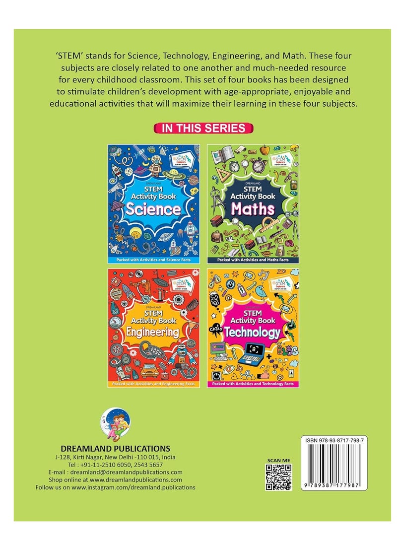Dreamland Publications - Stem Activity Book Maths - Image 1