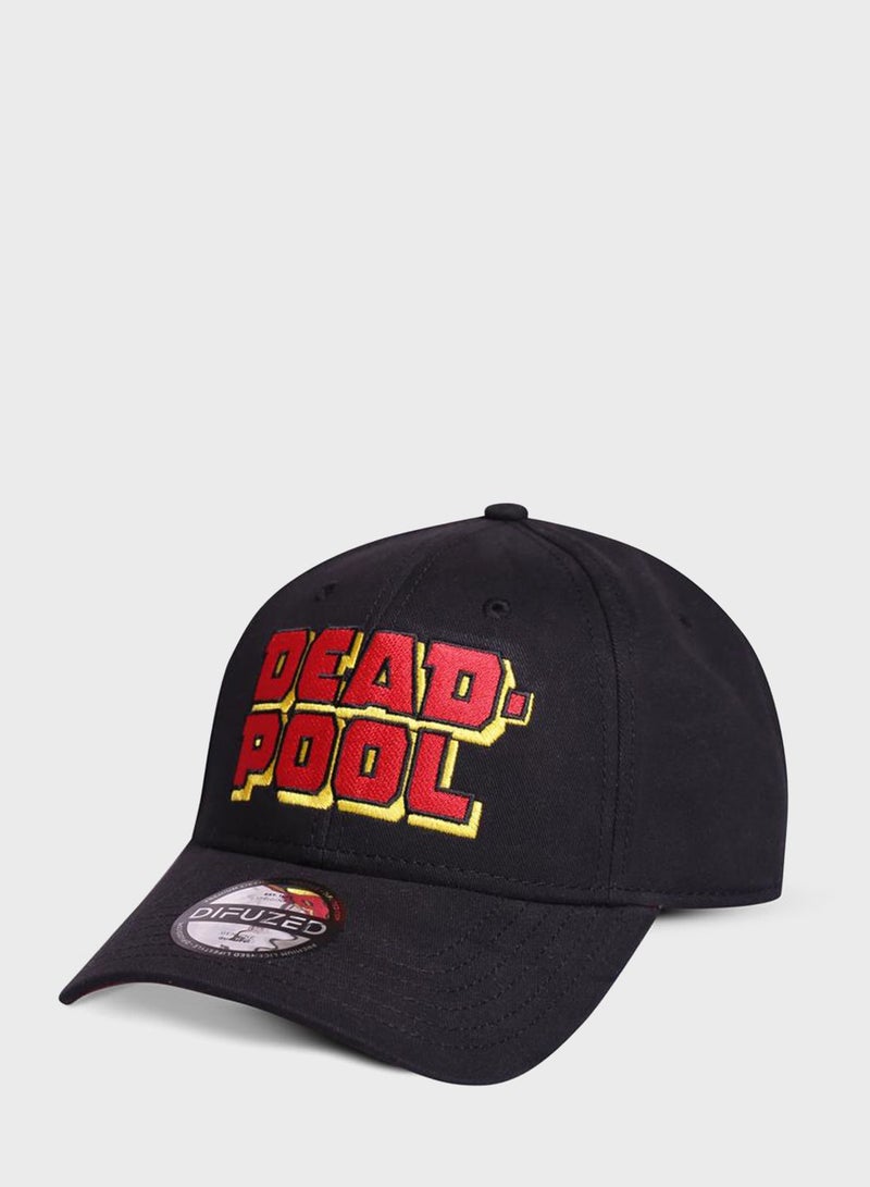 DIFUZED Dead pool Curved Peak Cap - Image 1