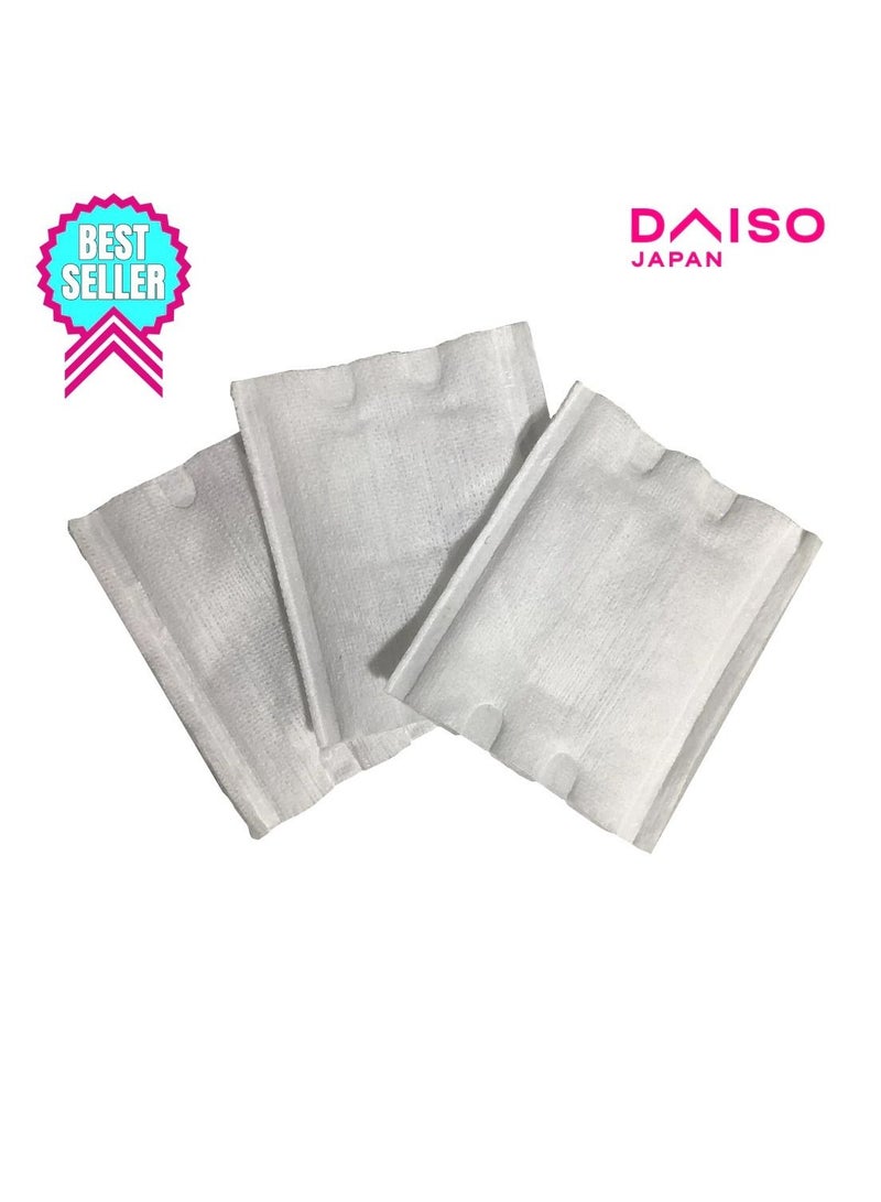 دايسو 180 قطعة من ضمادات المكياج المصنوعة من القطن الخالص أبيض - Image 2
