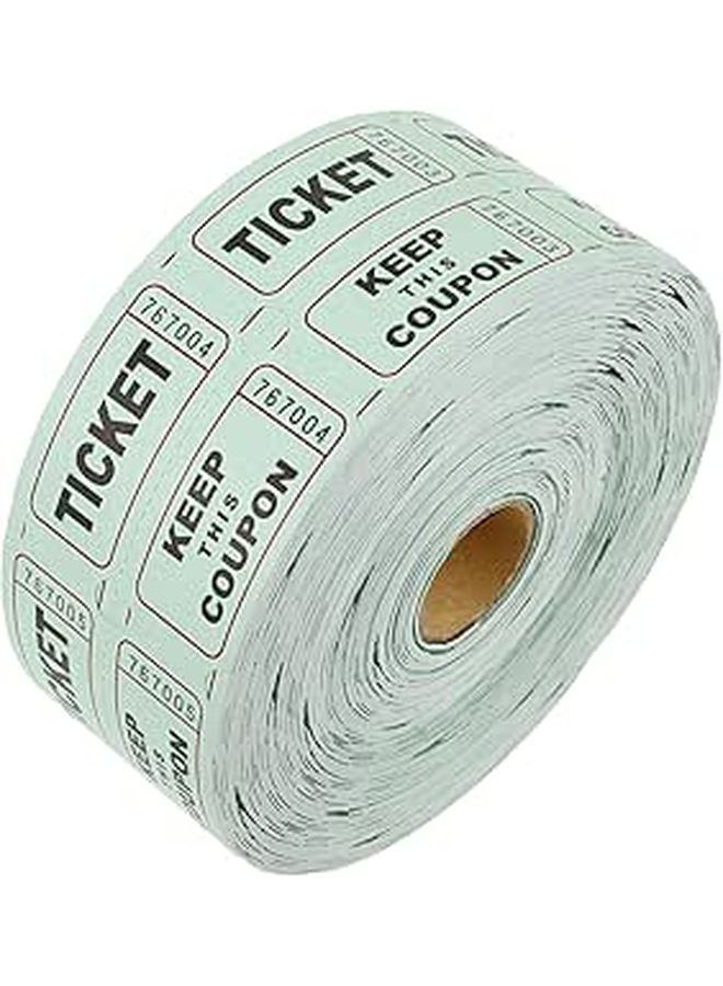 Colorful Raffle Tickets Roll for Events Festivals Carnivals Door Prizes Fun Gatherings - Image 1