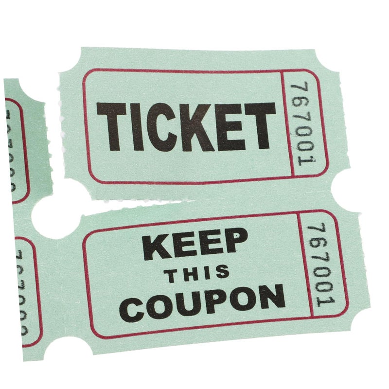 Colorful Raffle Tickets Roll for Events Festivals Carnivals Door Prizes Fun Gatherings - Image 3