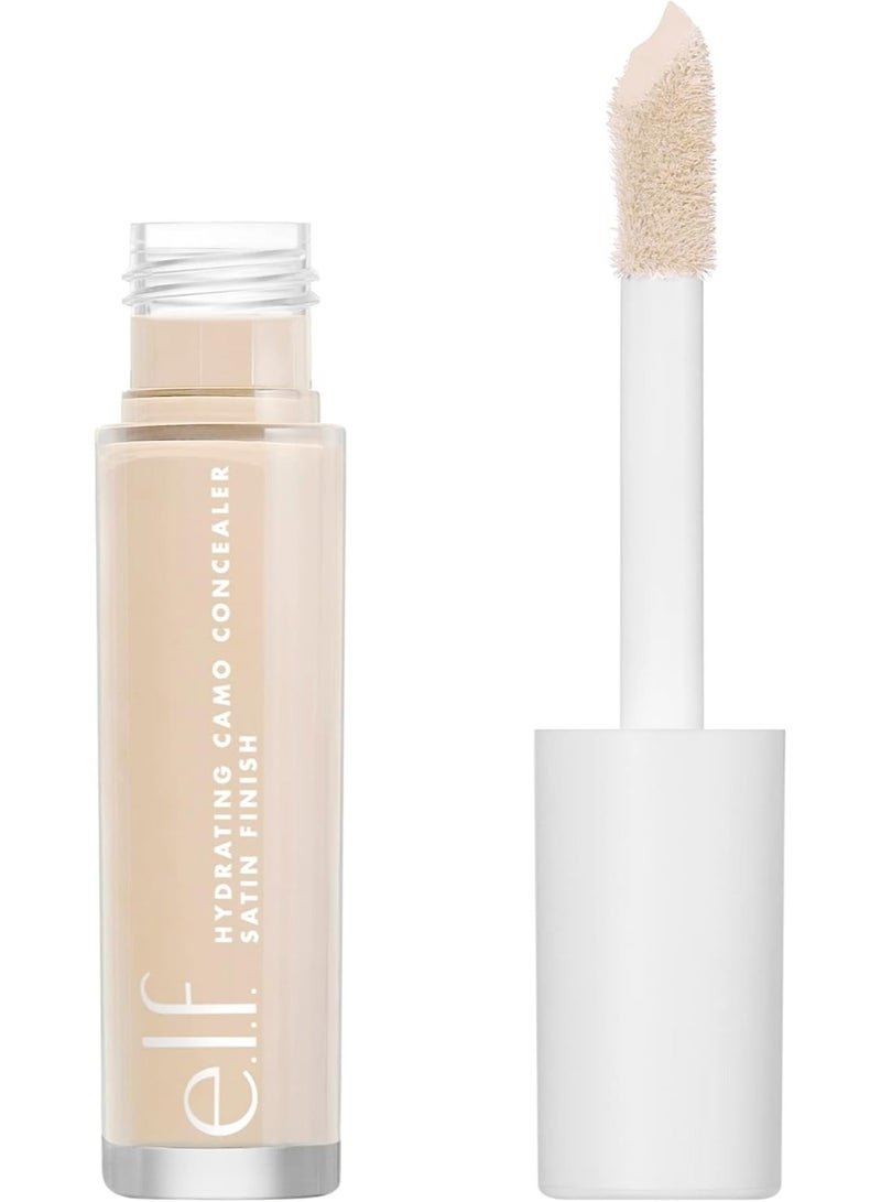 إلف كونسيلر مرطب مموه، خفيف الوزن، تغطية كاملة، يدوم طويلاً، يخفي العيوب ويصححها، بلمسة نهائية ساتانية (دافئ فاتح) - Image 1