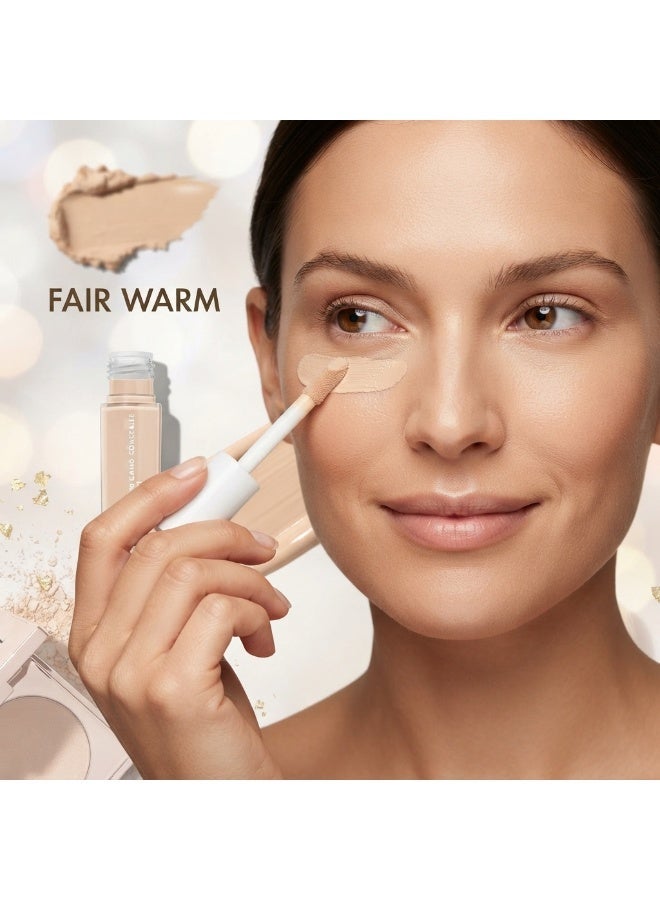 elf e.l.f. Hydrating Camo Concealer, Lightweight, Full Coverage, Long Lasting, Conceals, Corrects, Satin Finish (FAIR WARM) - Image 2