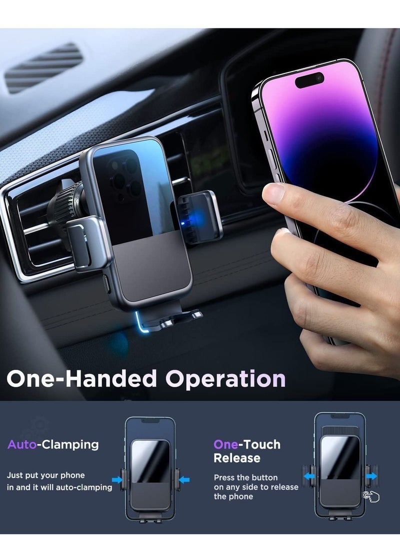 Generic - Wireless Car Charger Mount Car Phone Holder Mount Wireless Charging for iPhone 14/13/12/11/X/8 Series 【AUTO MOVING COIL】 Wireless Charger for Car Compatible with Galaxy S22/S21/S20 Note 20/10 - Image 1
