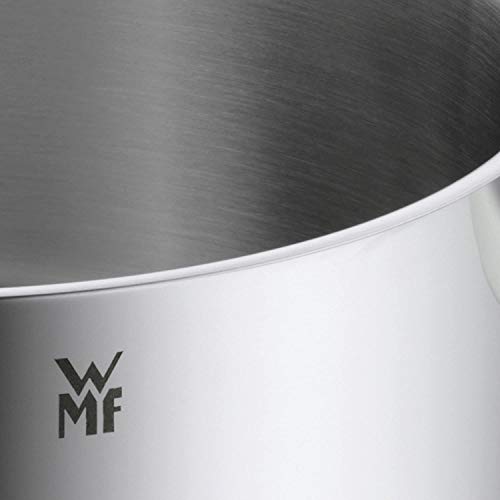 WMF mini small cooking pot approx. 14 cm, metal lid, induction frying pan 0.9 l, Cromargan polished stainless steel, stackable, for small portions, single households - Image 5