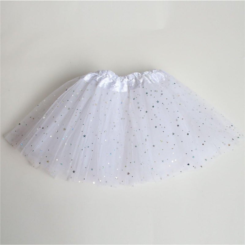 Rysly Store Girls Sparkle Tutus Princess Ballet Dance Layered Tulle Tutu Skirts,2-8T - Image 2