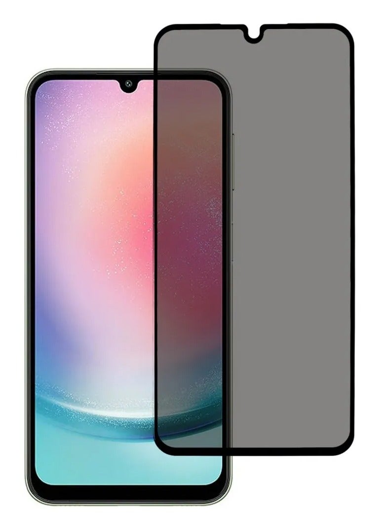 Original Privacy Screen Protector for Samsung Galaxy A24/A25 - Anti-Static Glass with ESD Privacy, 9H Hardness, Anti-Peep, Dust-Proof, Super Smooth Touch - Image 1