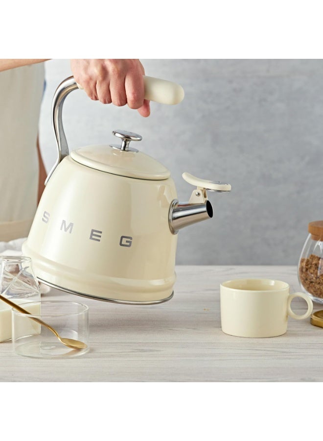 سميج SMEG ريترو صفيرة غلاية 2.4Q (بيج) - Image 1