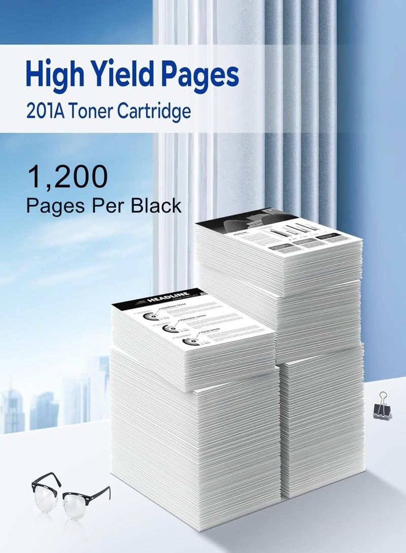 CF400A (201A) Toner - Black - Compatible with HP Color LaserJet Pro M252 and MFP M277 Printers - Image 3