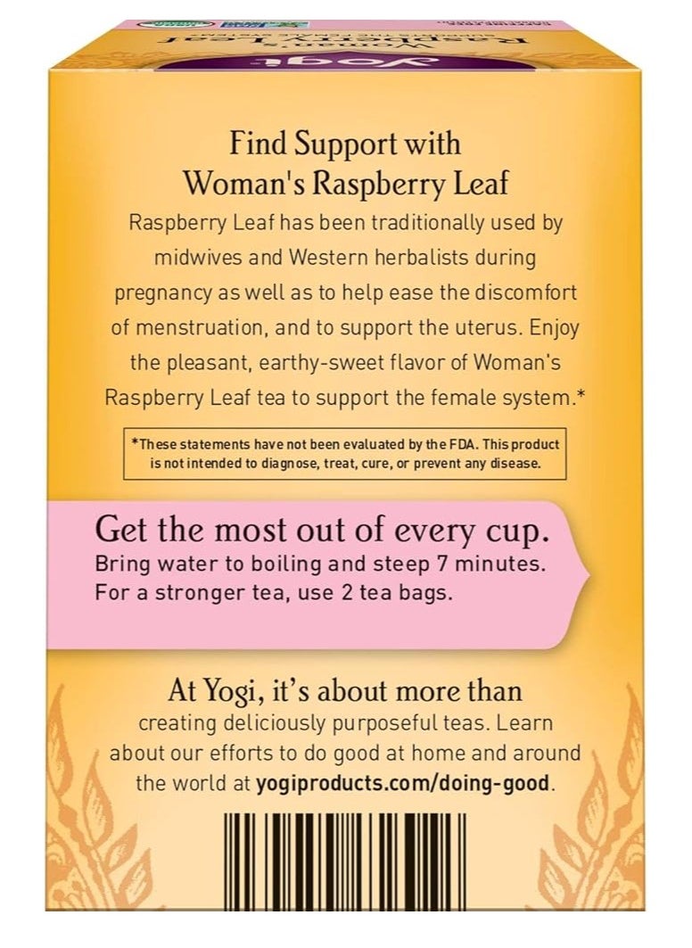 Yogi Tea Yogi Women's Raspberry Leaf Tea  - Image 2