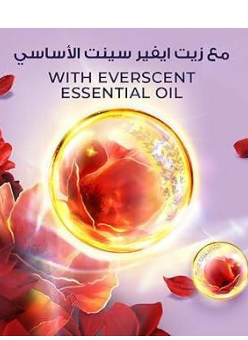 Lux - Lux Shower Gel Romantic Hibiscus + Lofa Multi Color 250Ml - Image 1