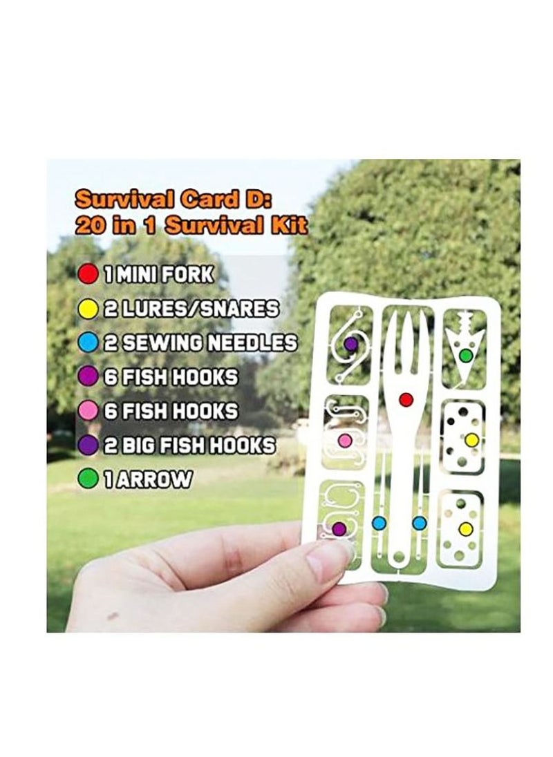 Generic Champing, Fishing and Trekking Card- 2 Pcs  - Image 4