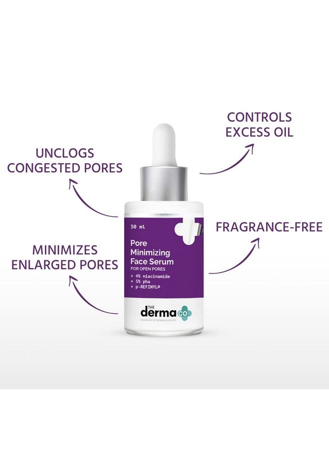 The Derma Co Pore Minimizing Face Serum for open Pores - 30 ml - Image 2