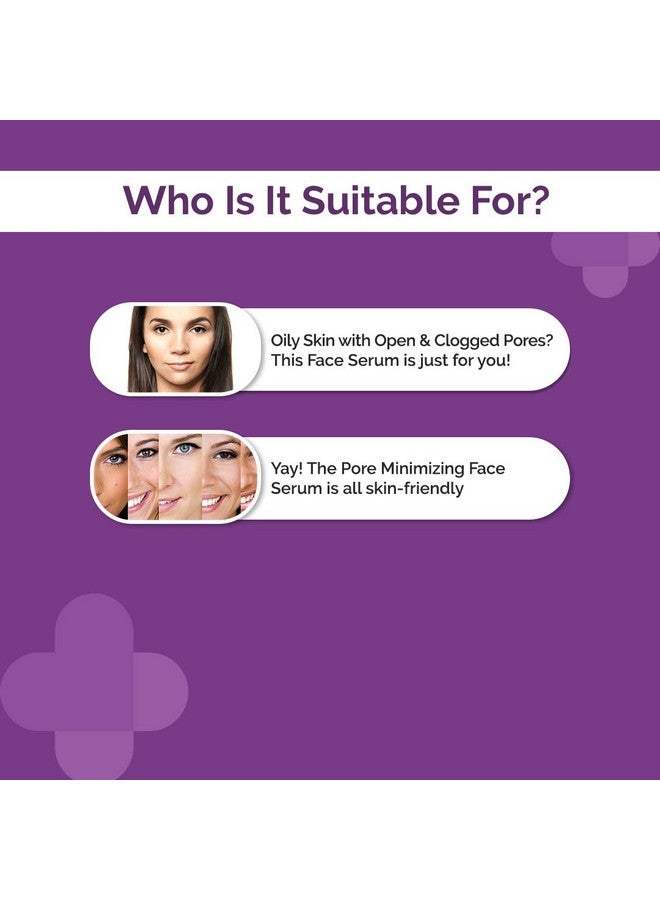 The Derma Co Pore Minimizing Face Serum for open Pores - 30 ml - Image 3