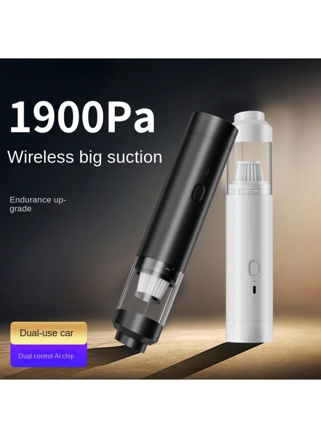 نيوترل مكنسة كهربائية للسيارة لتنظيف شعر الحيوانات الأليفة مكنسة كهربائية محمولة للسيارة بدون فرشاة مكنسة كهربائية لاسلكية للسيارة لجمع الغبار شفط ونفخ مزدوجة الغرض - Image 3