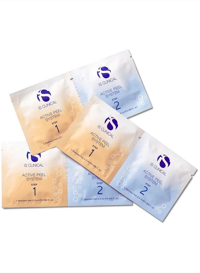 iS CLINICAL نظام التقشير النشط، نظام تقشير لطيف من خطوتين للاستخدام المنزلي للوجه - Image 1